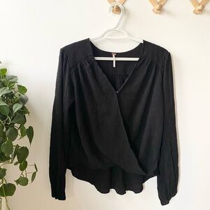 Free People gauze Blouse